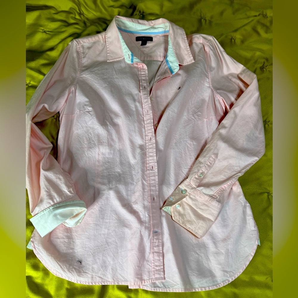 The PERFECT pink shirt - L